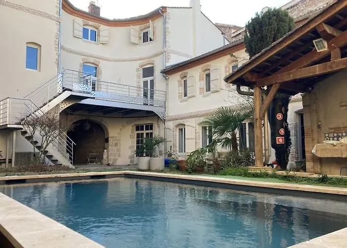 Agen Hyper Centre - Gite 60M² Avec Piscine Chauffee